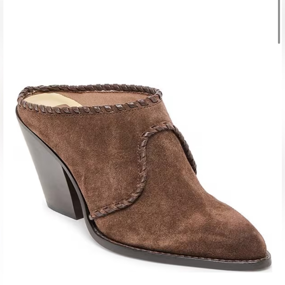 Dolce Vita Brown Suede Mules